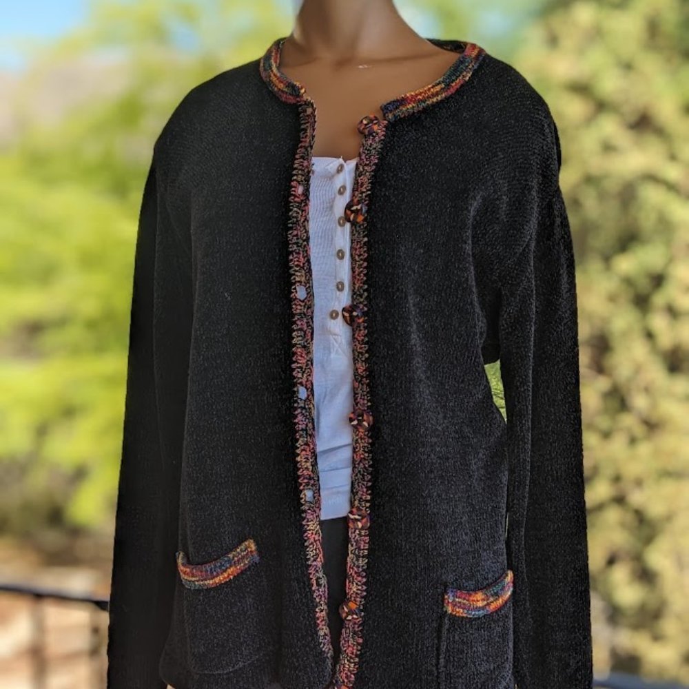 Button up sweater